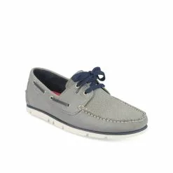Chaussures Bateau GRIS CAPE BOARD CUIR