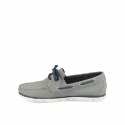 Chaussures Bateau GRIS CAPE BOARD CUIR -magasin de chaussures chaussures bateau gris cape board cuir 3