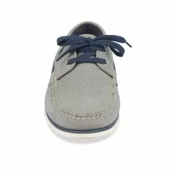 Chaussures Bateau GRIS CAPE BOARD CUIR -magasin de chaussures chaussures bateau gris cape board cuir 4