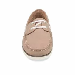 Chaussures Bateau TAUPE CAPE BOARD CUIR -magasin de chaussures chaussures bateau taupe cape board cuir 4