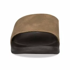 Claquettes VERT DENIM SIDE -magasin de chaussures claquettes vert denim side 4