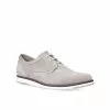 Derbies GRIS DENIM SIDE CUIR