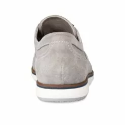 Derbies GRIS DENIM SIDE CUIR -magasin de chaussures derbies gris denim side cuir 2