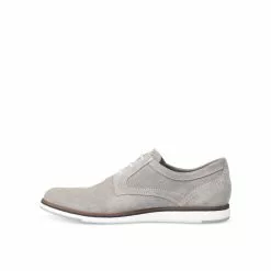 Derbies GRIS DENIM SIDE CUIR -magasin de chaussures derbies gris denim side cuir 3