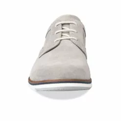 Derbies GRIS DENIM SIDE CUIR -magasin de chaussures derbies gris denim side cuir 4