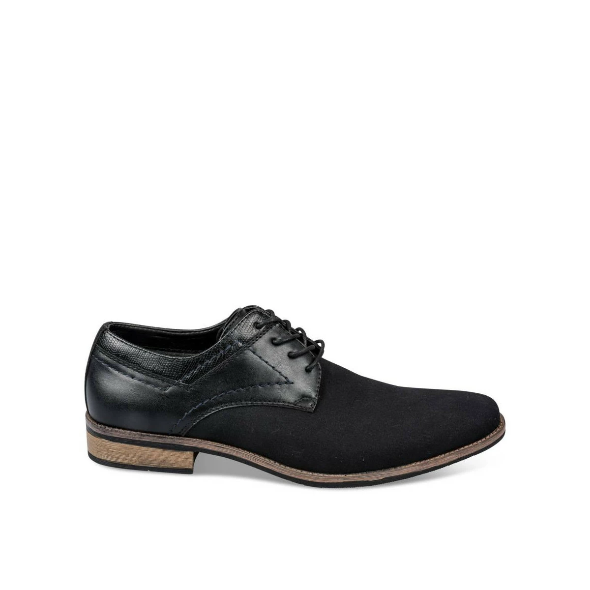 Derbies NOIR DENIM SIDE 2 Derbies NOIR DENIM SIDE – Image 2