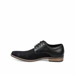 Derbies NOIR DENIM SIDE 8 Derbies NOIR DENIM SIDE -magasin de chaussures derbies noir denim side 3