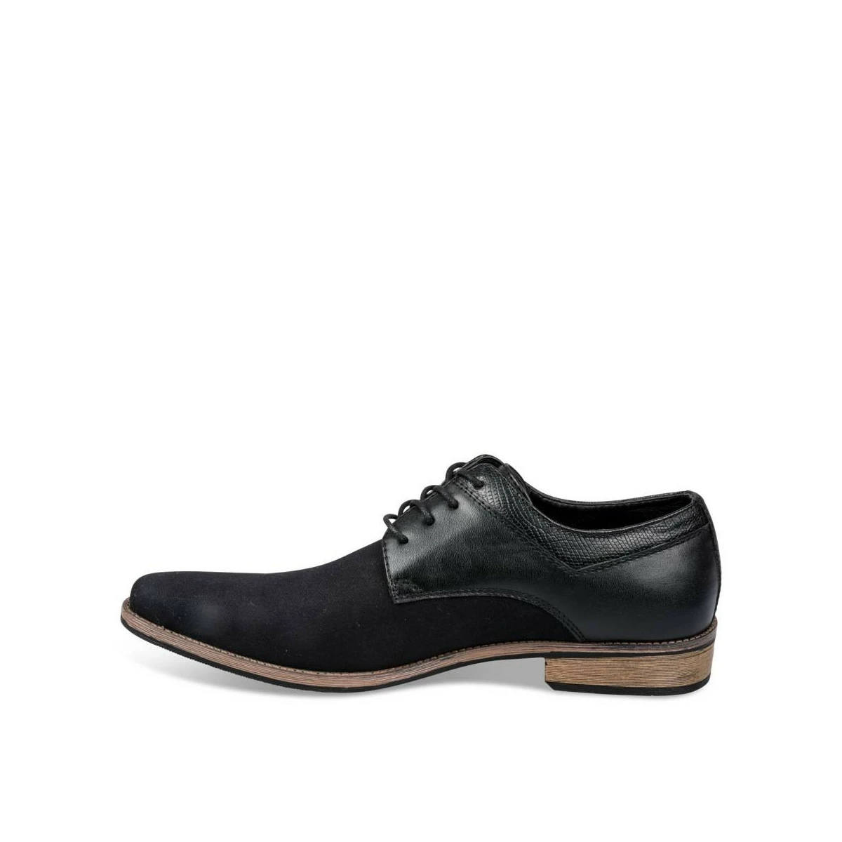 Derbies NOIR DENIM SIDE 4 Derbies NOIR DENIM SIDE – Image 4
