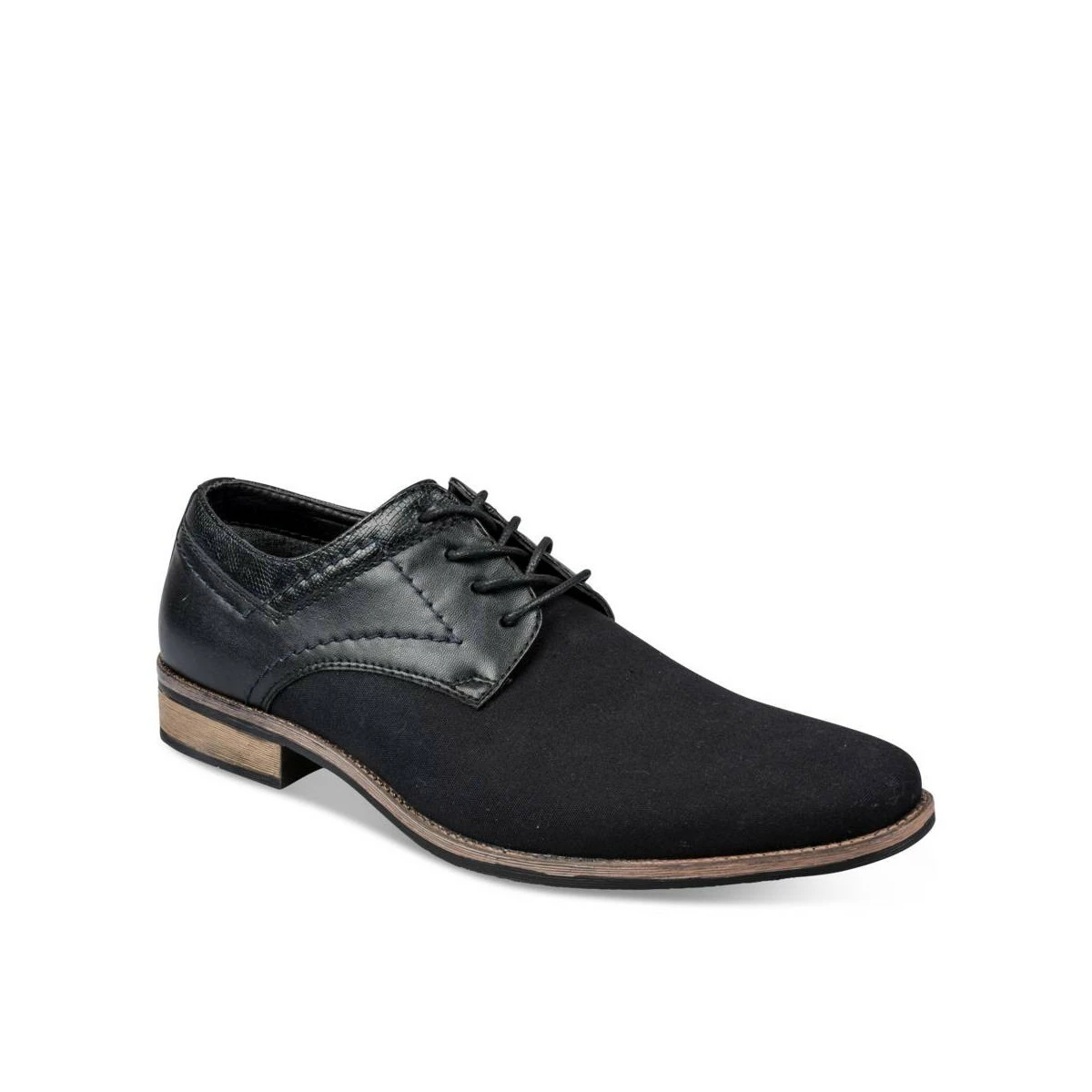 Derbies NOIR DENIM SIDE 1 Derbies NOIR DENIM SIDE