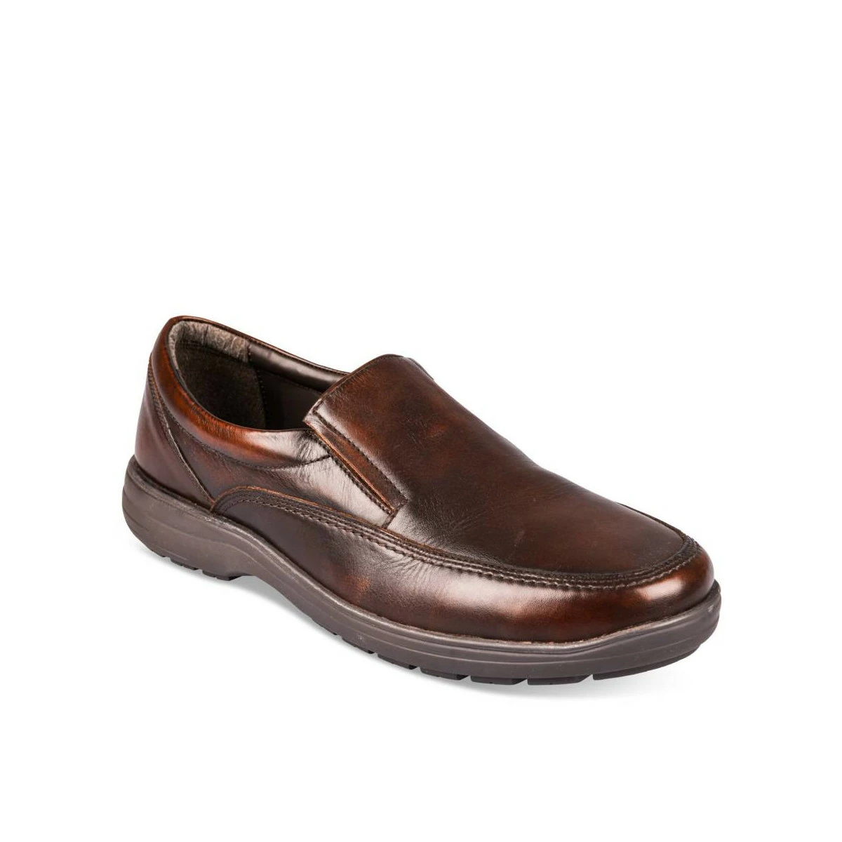 Mocassins MARRON NEOSOFT HOMME CUIR 1 Mocassins MARRON NEOSOFT HOMME CUIR