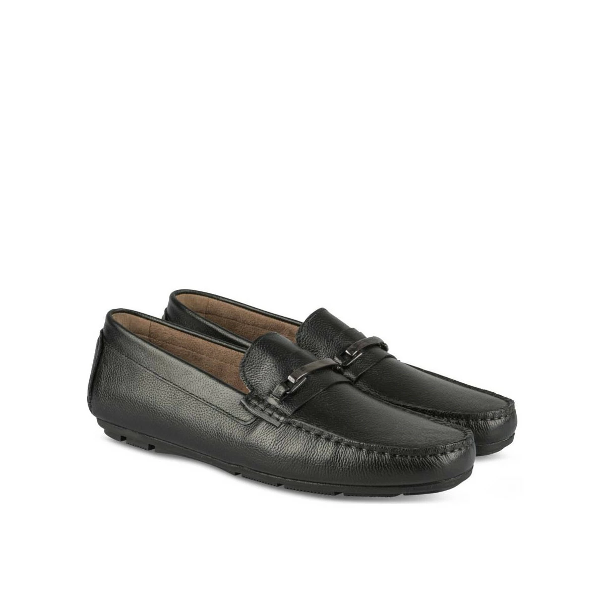 Mocassins NOIR MEGIS CASUAL 2 Mocassins NOIR MEGIS CASUAL – Image 2