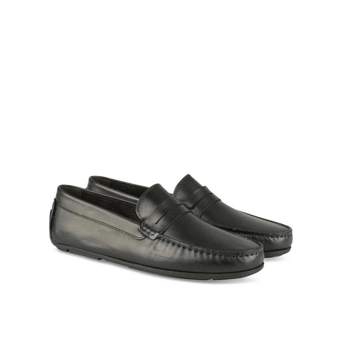 Mocassins NOIR MEGIS CASUAL 2 Mocassins NOIR MEGIS CASUAL – Image 2