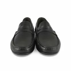 Mocassins NOIR MEGIS CASUAL 7 Mocassins NOIR MEGIS CASUAL -magasin de chaussures mocassins noir megis casual 75