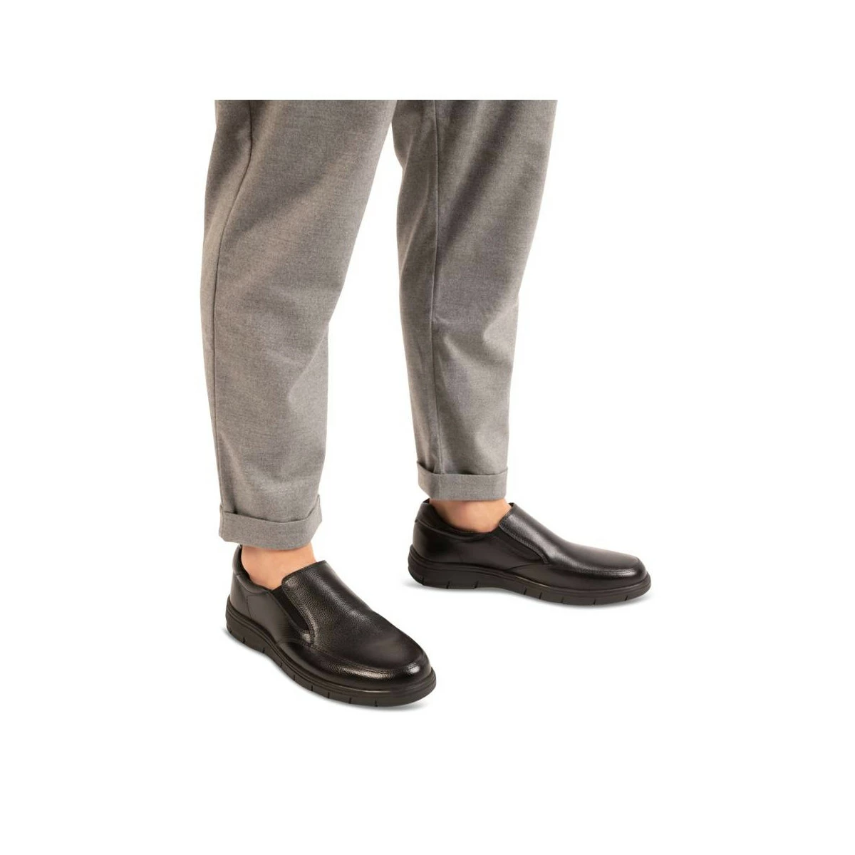 Mocassins NOIR NEOSOFT HOMME CUIR 7 Mocassins NOIR NEOSOFT HOMME CUIR â Image 7