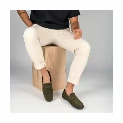 Mocassins VERT MEGIS CASUAL -magasin de chaussures mocassins vert megis casual 13