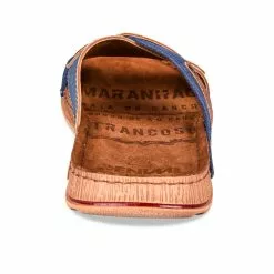 Mules BLEU DENIM SIDE -magasin de chaussures mules bleu denim side 2