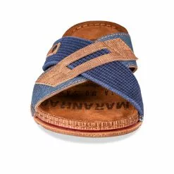 Mules BLEU DENIM SIDE -magasin de chaussures mules bleu denim side 4