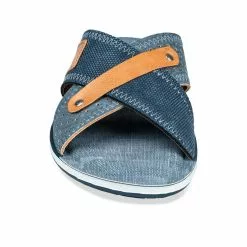 Mules BLEU DENIM SIDE -magasin de chaussures mules bleu denim side 9