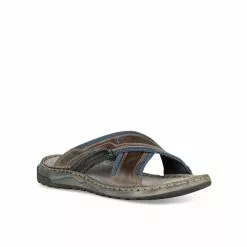 Mules GRIS CAPE BOARD CUIR