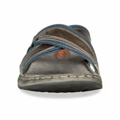 Mules GRIS CAPE BOARD CUIR -magasin de chaussures mules gris cape board cuir 4