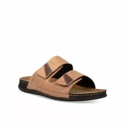 Mules MARRON NEOSOFT RELAX CUIR